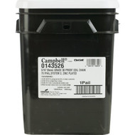 Campbell 5_16 In.75 Ft.  Zinc-Plated Low-Carbon Steel Coil Chain