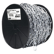 Campbell #2_0 40 Ft. Zinc-Plated Low-Carbon Steel Coil Chain