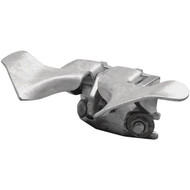 Midwest Air Tech Butterfly Latch 2-3_8 in. x 1-3_8 in. Aluminum Chain Link Gate Latch