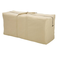 Classic Accessories 16.25 In. W. x 22.5 In. H. x 48 In. L. Tan Polyester_PVC Cushion Cover