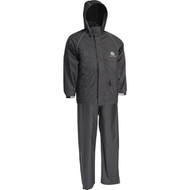 John Deere XL 3-Piece Black Polyester Rain Suit