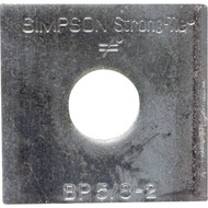 Simpson Strong-Tie 5_8 in. x 2 in. x 3_16 in. Steel Uncoated Bearing Plate