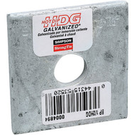 Simpson Strong-Tie 1_2 in. x 2 in. x 3_16 in. Steel Hot Dipped Galvanized Bearing Plate