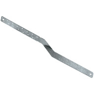Simpson Strong-Tie 1-1_4 in. W x 20 in. L Galvanized Steel 16 Gauge Twist Strap