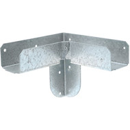 Simpson Strong-Tie Rigid Tie Galvanized Steel 18 ga ZMax Corner Post Connector