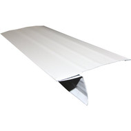 Klauer D5 Galvanized Steel Roof Edge Flashing  White
