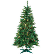 Sterling 4 Ft. Colorado Spruce 150-Bulb Multi Incandescent Prelit Artificial Christmas Tree