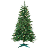 Sterling 4 Ft. Colorado Spruce 150-Bulb Clear Incandescent Prelit Artificial Christmas Tree