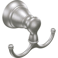 Moen Banbury Double Robe Hook  Brushed Nickel