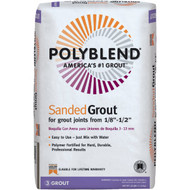 Custom Building Products Polyblend 25 Lb. Bright White Sanded Tile Grout