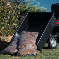 Milwaukee 17 Cu. Ft. 1500 Lb. Steel Tow-Behind Garden Cart