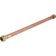 Sioux Chief 3_4 In. FIP Swivel X 3_4 In. FIP Swivel X 12 In. L Corrugated Copper Flexible Connectors