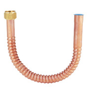 Sioux Chief 3_4 In. FIP X 3_4 In. SWT X 18 In. L Flexible Copper Water Heater Connectors