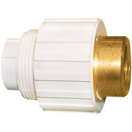 Genova 3_4 In. x 3_4 In. Slip x FIP CPVC Transition Brass Union