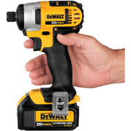 DeWalt 20-Volt MAX Lithium-Ion 1_4 In. Hex Cordless Impact Driver Kit