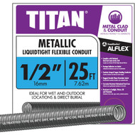 Southwire 1_2 In. x 25 Ft. Flexible Flexible Metal Conduit