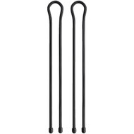 Gear Tie 24 In. Reusable Rubber Twist Tie - Black (2-Pack)