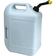 Hopkins 6 Gal. Plastic Water Can  White