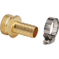 Best Garden 5_8 In. Male Brass Hose End Repair Hose Coupling