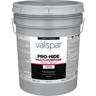 Valspar Pro-Hide Waterborne Interior_Exterior Multi-Purpose Primer  White  5 Gal.