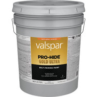 Valspar Pro-Hide Gold Ultra Latex Semi-Gloss Exterior House Paint  Super One-Coat White  5 Gal.