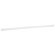 John Sterling Closet-Pro 30 In. to 48 In. x 1-1_4 In. Extra Heavy-Duty Adjustable Closet Rod  White