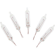 J Hofert Mini Clear 12V_14V Replacement Light Bulb (5-Pack)