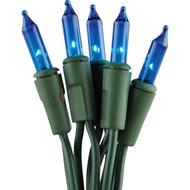 J Hofert Blue 150-Bulb Heavy-Duty Mini Incandescent Light Set