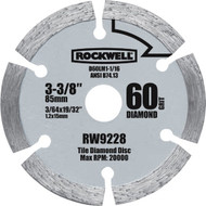 Rockwell VersaCut 3-3_8 In. Segmented Rim Dry Cut Diamond Blade