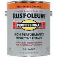 Rust-Oleum Professional Oil-Based Gloss VOC Formula Rust Control Enamel  Safety Orange  1 Gal.