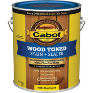 Cabot VOC Wood Toned Deck & Siding Exterior Stain & Sealer  19204 Heartwood  1 Gal.