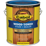 Cabot VOC Wood Toned Deck & Siding Exterior Stain & Sealer  19205 Pacific Redwood  1 Gal.