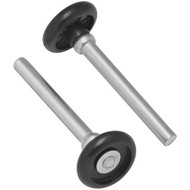 Prime-Line 1-7_8 In. Plastic Convex Wheels Standard Roller