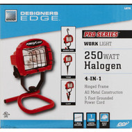 Designers Edge 4000 Lm. Halogen S-Tube Portable Work Light
