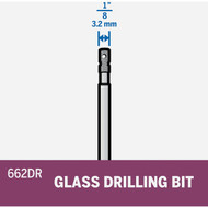 Dremel 1_8 In. Diamond Glass Drilling Bit