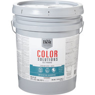Do it Best Color Solutions Latex Self-Priming Satin Interior Wall Paint  Ultra White  5 Gal.