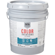 Do it Best Color Solutions Latex Self-Priming Satin Interior Wall Paint  Extra Deep Base  5 Gal.