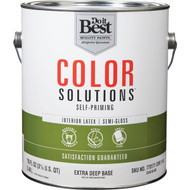 Do it Best Color Solutions Latex Self-Priming Semi-Gloss Interior Wall Paint  Extra Deep Base  1 Gal.