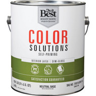 Do it Best Color Solutions Latex Self-Priming Semi-Gloss Interior Wall Paint  Neutral Base  1 Gal.