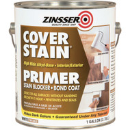 Zinsser Cover-Stain Low VOC High Hide Alkyd-Base Interior_Exterior Stain Blocker Primer  White  1 Gal.