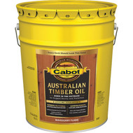 Cabot Australian Timber Oil Translucent Exterior Oil Finish  3459 Mahogany Flame  5 Gal.