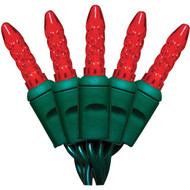 J Hofert Red 50-Bulb C3 LED Light Set