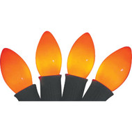J Hofert C9 Orange Ceramic 125V Replacement Light Bulb (4-Pack)