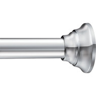 Moen 44 In. To 72 In. Straight Adjustable Tension Shower Rod  Chrome