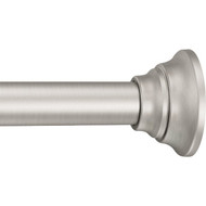 Moen 44 In. To 72 In. Straight Adjustable Tension Shower Rod  Brushed Nickel