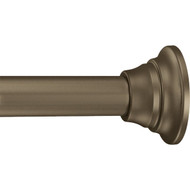 Moen 44 In. To 72 In. Straight Adjustable Tension Shower Rod  Oil Rubbed Bronze