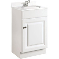 Design House Wyndham White 18 In. W x 31-1_2 In. H x 16 In. D Vanity Base  1 Door