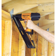 Bostitch 35 Degree 2-1_2 In. Paper Tape Strapshot Metal Connector Framing Nailer