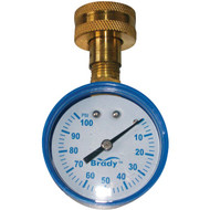 Campbell 3_4 In. 100 psi Pressure Gauge