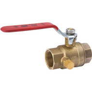 ProLine 3_4 In. FIP Forged Brass Full Port Ball Valve